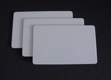 CR80 white blank card